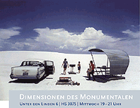 Dimensionen des Monumentalen