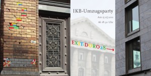 IKB Umzugsparty - Flyer