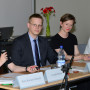 Symposium: Regard Croisés, Prof. Dr. Claudia Blümle, Prof. Dr. Johannes Grave, Ann-Cathrin Drews M.A., Dr. Julie Ramos, Foto: Barbara Herrenkind