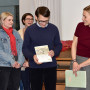 Feierliche Übergabe der Festschrift zum 60. Geburtstag von Prof. Dr. Michaela Marek, Kai Wenzel, Eva Pluhařová-Grigienė, Foto: Barbara Herrenkind