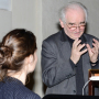 Abendvortrag im Rahmen der Tagung Rueckgang ins Unbestimmte, Prof. Dr. Gottfried Boehm, Foto: Barbara Herrenkind