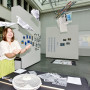 Ausstellung Drucken ist ein Abenteuer, Maria Anna Rogucka, Atrium im IKB, Foto: Barbara Herrenkind