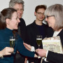 Feierliche Übergabe der Festschrift zum 60. Geburtstag von Prof. Dr. Michaela Marek, Dr. Sabine Arend, Prof. Dr. Michael Diers, Prof. Dr. Michaela Marek, Foto: Barbara Herrenkind