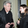 Rueckgang ins Unbestimmte, Prof. Dr. Michael Diers und Ann-Kathrin Hubrich, Foto: Aila Schultz