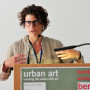 Urban Art Tagung Berlin, Elisabeth Friedman, Foto: Aila Schultz