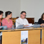 Tagung: New Territories, Prof. Daniéle Méaux, Dr. Sonia Keravel, Prof. Frédéric Pousin, Dr. Marta Daho, Foto: Aila Schultz