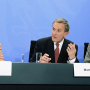 Monika Grütters, Neil MacGregor, Prof. Horst Bredekamp, Foto: Barbara Herrenkind