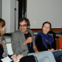 Humboldt Meetings V, Dr. Matthias Bruhn, Caroline Berhmann, Harun Farocki, Katharina Lee Chichester und Prof. Régis Michel, Foto: Andreas Baudisch