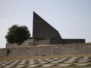 Passo della Futa (Italien), Kriegsgräberstätte, Entwurf: Dieter Oesterlen, Foto: Kai Kappel