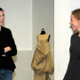 ROOM TO MOVE - Vernissage am 15. Januar 2013, Stefanie Gerke und Prof. Charlotte Klonk, Foto: Andreas Baudisch