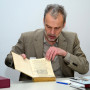 Pressekonferenz Galileo's O III, Prof. Horst Bredekamp, Foto: Barbara Herrenkind