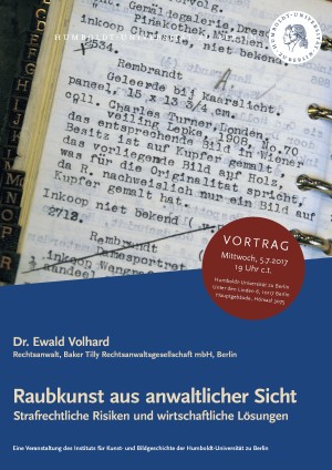 Plakat_Vortrag_Volhard