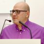 Vortrag Michail Chatzidakis, Einführung Peter Seiler, Foto: Barbara Herrenkind