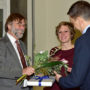 Abschiedsvorlesung Arnold Nesselrath, Birte Rubach, Timo Strauch, Foto Barbara Herrenkind