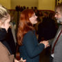 Abschiedsvorlesung, Esther Löffelbein und Arnold Nesselrath, Foto Barbara Herrenkind