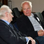 Symposion zu Ehren von Gottfried Boehm, Gottfried Boehm und Manfred Frank, Foto: Barbara Herrenkind