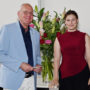 Gratulation der Absolventinnen, Kai Kappel und Maria Scheufler, Foto Barbara Herrenkind