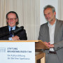 Torgespräch: Prof. Dr. Peter-Klaus Lehmann,Prof. Dr. Horst Bredekamp, Foto: Aila Schultz