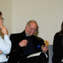 Humboldt Meetings I, Christoph Hochhäusler, Prof. Régis Michel und Katharina Lee Chichester, Foto: Andreas Baudisch