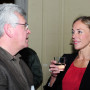 Absolventenfeier, Dr. Peter Seiler und Prof. Charlotte Konk, Foto: Andreas Baudisch