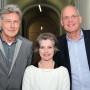 Absolventenfeier, Prof. Michael Diers, Dr. Tina Zürn und Prof. Kai Kappel, Foto: Andreas Baudisch