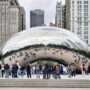 Chicago, USA, Cloude Gate von Anish Kapoor, Foto Barbara Herrenkind