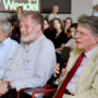 Ringvorlesung Sommersemester 2025, Horst Bredekamp, Wolf Tegethoff und Patrick Bahners (v.links), Foto Barbara Herrenkind