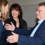 Akademische Festveranstaltung für Charlotte Klonk, Charlotte Klonk, Jutta Müller-Tamm und Ingo Schulze, Foto Barbara Herrenkind
