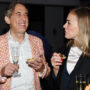 Akademische Festveranstaltung für Charlotte Klonk, Empfang, Gast mit Charlotte Klonk, Foto Barbara Herrenkind